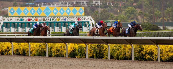 Race at Del Mar Thoroughbred Club